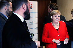 Ankunft Angela Merkel
