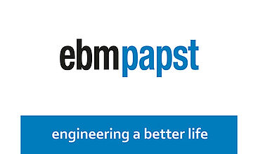 Bild des Logos von der Firma ebmpapst - Deutscher Maschinenbau-Gipfel 2025