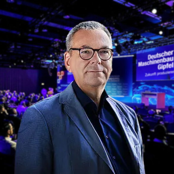 Claus Wilk, Chefredakteur Produktion, Teammitglied beim Maschinenbau-Gipfel