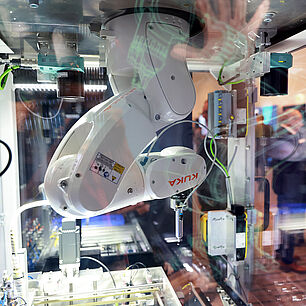 Foto vom Deutschen Maschinenbau-Gipfel 2025 - Ausstellung